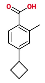 (image for) MC085277 4-Cyclobutyl-2-methylbenzoic acid